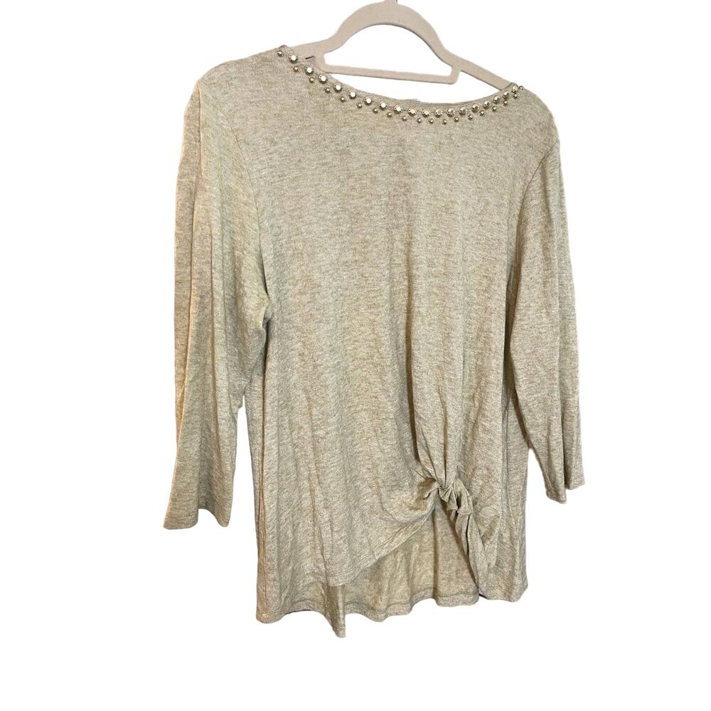 Ruby Rd Embellished Top Sz L